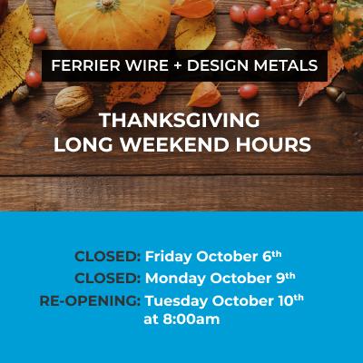 2023 THANKSGIVING LONG WEEKEND HOURS 2023 THANKSGIVING LONG WEEKEND HOURS