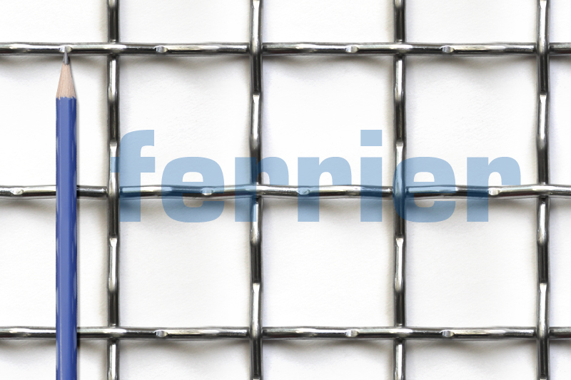 Ferrier alum 2" x 2" x .187 weavemesh